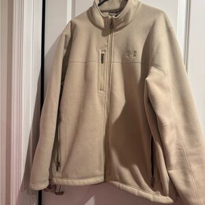 Under Armour Beige Fleece Outerwear